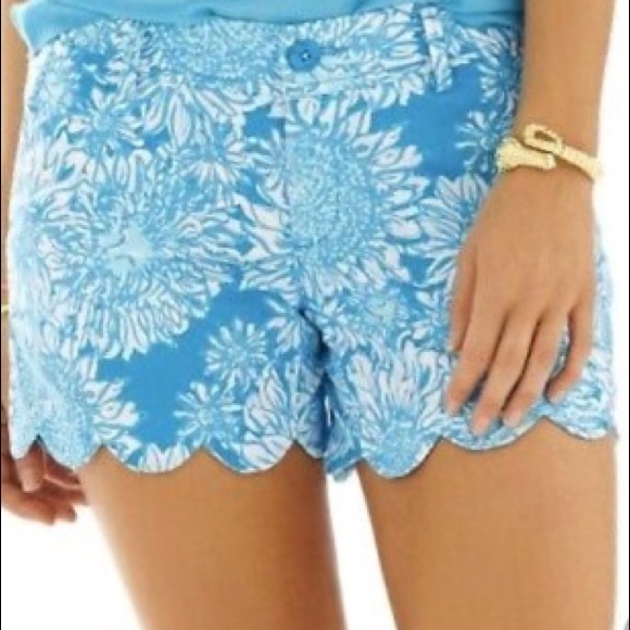 Lilly Pulitzer Pants - Lilly Pulitzer Buttercup Shorts Size 00